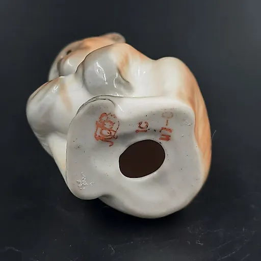 Фарфоровая статуэтка "Обезьянка с мячом" ЛФЗ, 1990-е годы - View 7