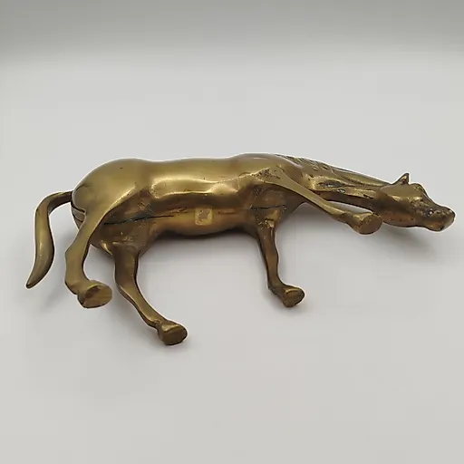 Латунная статуэтка «Лошадь», литьё, Индия, 1980-1990-е годы - View 5