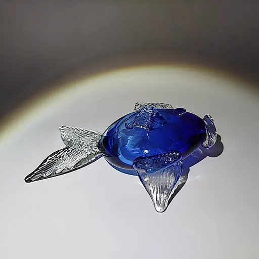 Стеклянная статуэтка "Рыбка" в гутной технике, Россия, 2000-е - View 5