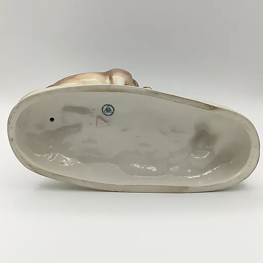 Фарфоровая статуэтка "Охотничьи собаки" с аэрографией, Royal Dux, Чехия, 1980-1993 гг. - View 4