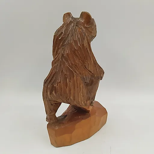 Резная деревянная статуэтка "Медведь", СССР, 1970-1990 гг. - View 3