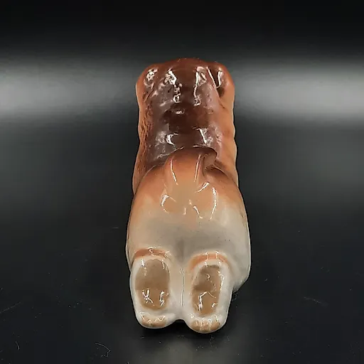 Фарфоровая статуэтка собаки породы чау-чау, скульптор П.П. Веселов, ЛФЗ, СССР, 1970-1990-е годы - View 3