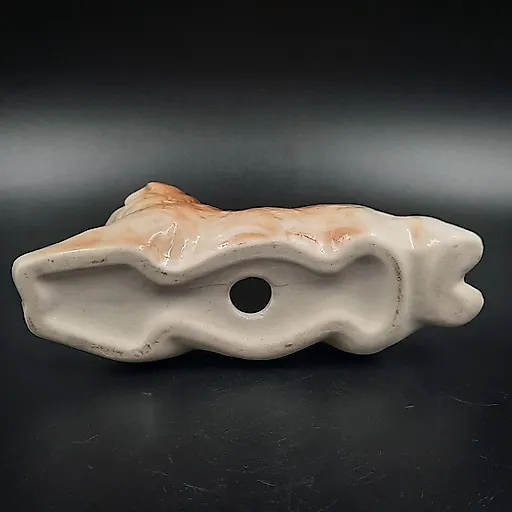 Фарфоровая статуэтка собаки породы чау-чау, скульптор П.П. Веселов, ЛФЗ, СССР, 1970-1990-е годы - View 7