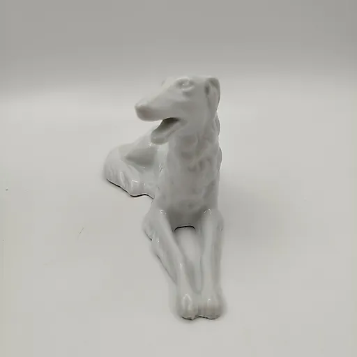 Фарфоровая статуэтка "Борзая", Royal Dux, Чехословакия, 1970-1992 гг. - View 4