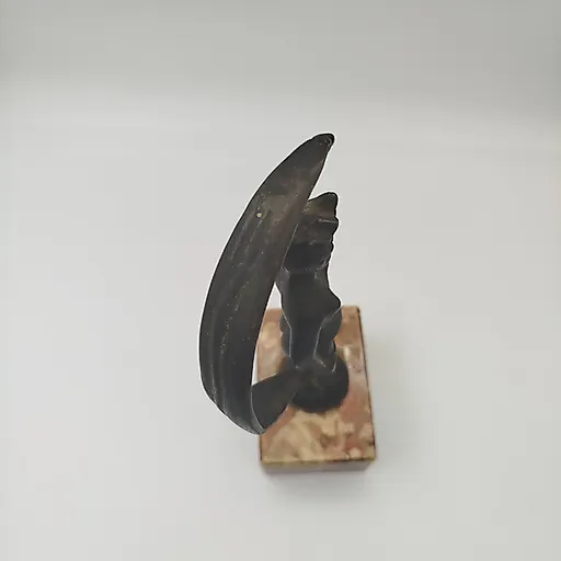 Скульптура 'Обнаженная на шаре' из металла и искусственного камня, Европа, конец XX - начало XXI века - View 4