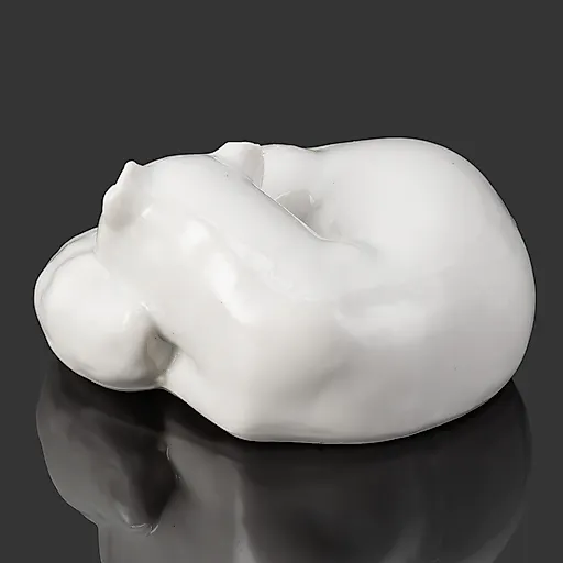 Фарфоровая статуэтка "Песец" авторства Блохина В.И. с росписью Ризнич И.И., ГФЗ, СССР, 1918-1930 гг. - View 3