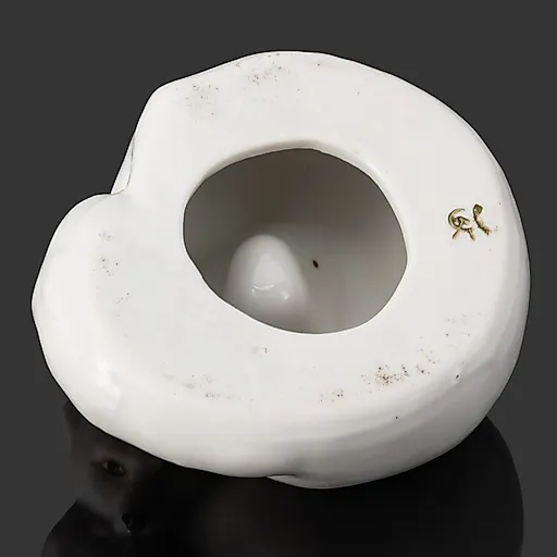 Фарфоровая статуэтка "Песец" авторства Блохина В.И. с росписью Ризнич И.И., ГФЗ, СССР, 1918-1930 гг. - View 4