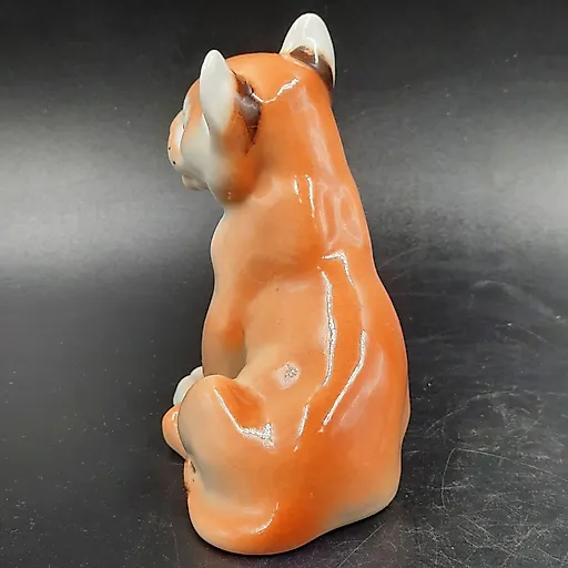 Фарфоровая статуэтка "Львёнок" скульптора Воробьева, ЛФЗ СССР 1970-1990-е - View 3