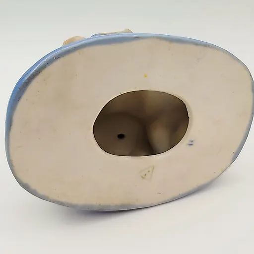 Фарфоровая статуэтка "Иванушка и царевна-лягушка" авторства Л.П. Азаровой, Гжель, СССР, 1950-1960 гг. - View 6