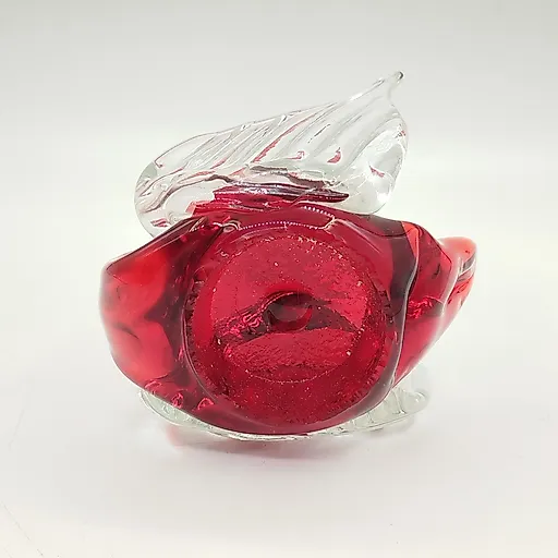 Стеклянная статуэтка Царевна-Лебедь, гутная техника, Россия, 1990-2015 - View 5