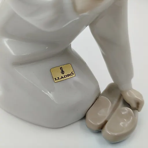 Фарфоровая статуэтка Lladro "Девочка с тапочками", Испания, 1970-е - View 2