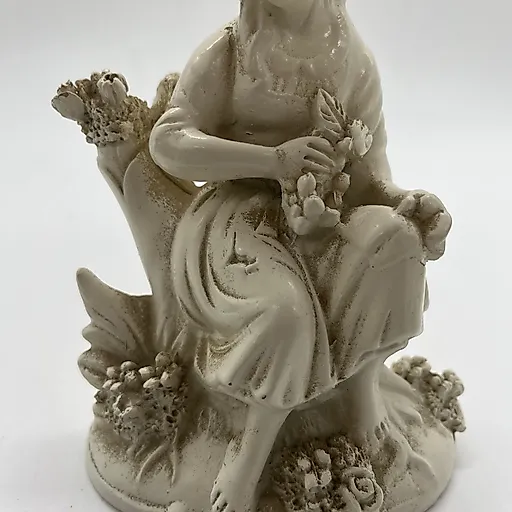 Статуэтка "Цветочница" из композитного материала, Азия, 1990-2010 гг. - View 5