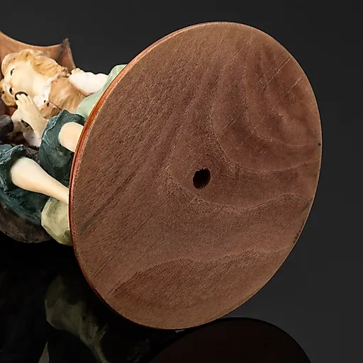 Статуэтка "Двое под зонтом" из композитного материала с росписью, Западная Европа, 1970-1990 гг. - View 5