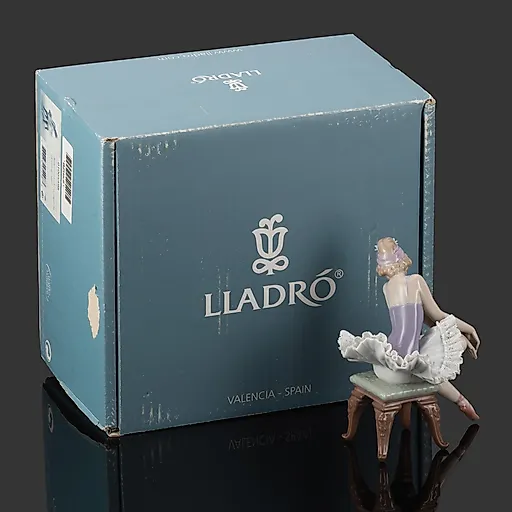 Фарфоровая статуэтка "Вечер премьеры" с балериной, Lladro, Испания, 1987 год - View 3