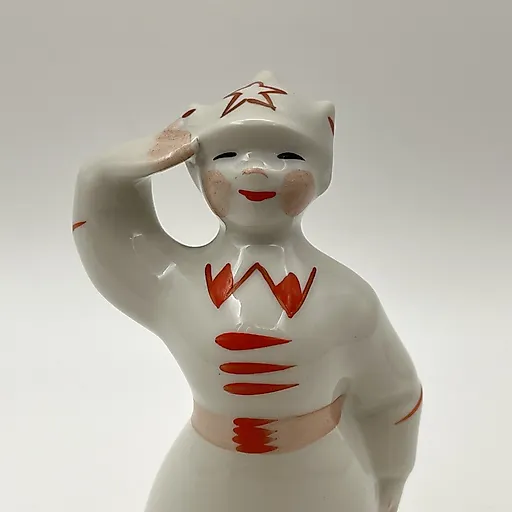 Фарфоровая статуэтка "Юный буденовец" Городницкого завода, СССР, 1960-1980 гг. - View 2