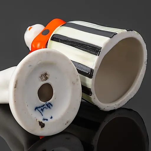 Фарфоровая статуэтка "Склочница" из серии "Разговор", ЛЗФИ, СССР, 1950-е - View 4