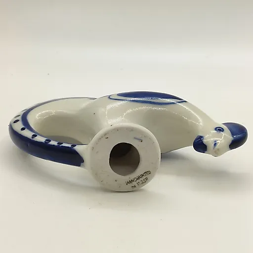 Фарфоровая статуэтка Петух в стиле Гжель, СССР 1970-1990 гг. - View 3