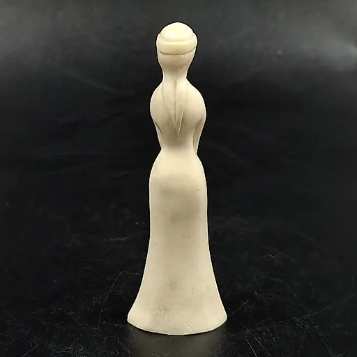 Резная костяная статуэтка «Девушка», СССР, 1970-1990 гг. - View 3