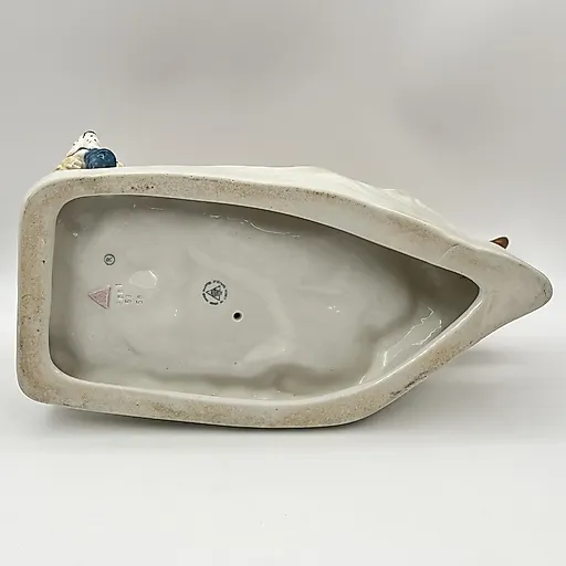 Фаянсовая статуэтка "Собака с дичью" от Royal Dux, Чехия, 1990-1993 гг. - View 7