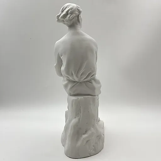 Бисквитная статуэтка Максима Горького авторства В.Г. Стамова, ЛФЗ, СССР, 1950-1960-е годы - View 4