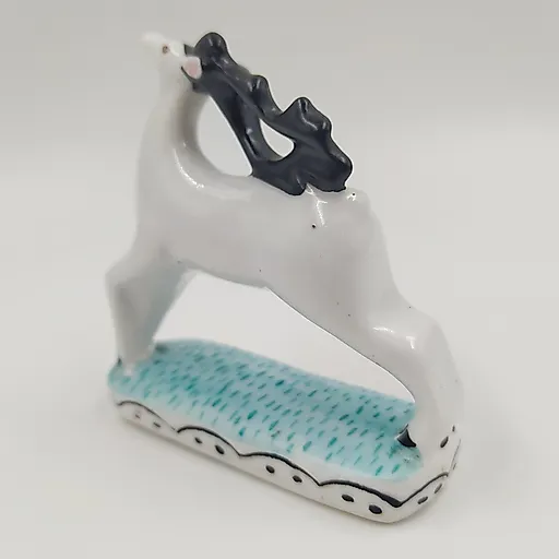 Фарфоровая статуэтка "Северный олень" скульптора Кольцова, ЛФЗ, СССР, 1950-1960-е годы - View 3