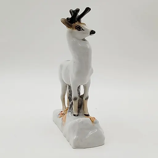 Фарфоровая статуэтка "Олень" скульптора Воробьева Б.Я., ЛФЗ, СССР, 1950-е годы - View 3