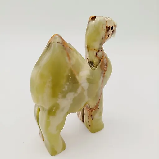 Резная статуэтка верблюда из оникса, Азия, современная работа - View 2