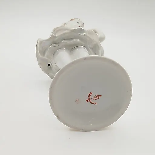 Фарфоровая статуэтка "Балерина с цветком" скульптора О. С. Артамонова, ДФЗ Вербилки, СССР, 1954-1965 гг. - View 5