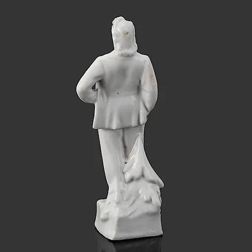 Фарфоровая скульптура «Девушка-геолог» авторства А.Д. Бржезицкой, Дулевский завод, СССР, 1940-1950-е годы - View 3