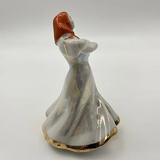 Фарфоровая статуэтка "Русский перепляс" авторства А.Д. Бржезицкой, Дулевский завод, СССР, 1962 г. - View 2