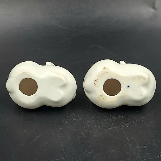 Парные фарфоровые статуэтки 'Маленький зайчик' скульптора Чарушина, ЛФЗ, СССР, 1950-е - View 4