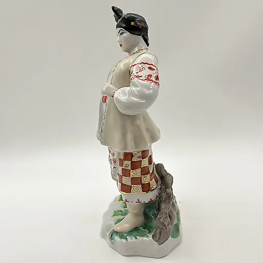 Фарфоровая статуэтка "Одарка" скульптора Щербины, КЭКХЗ, СССР, 1976-1991 гг. - View 5