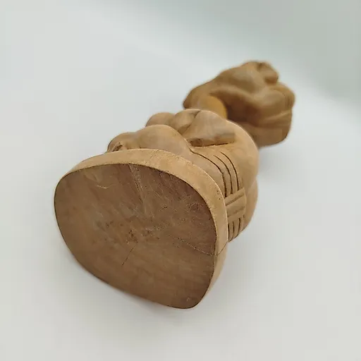 Резная деревянная статуэтка «Акробаты», Азия, конец XX века - View 5