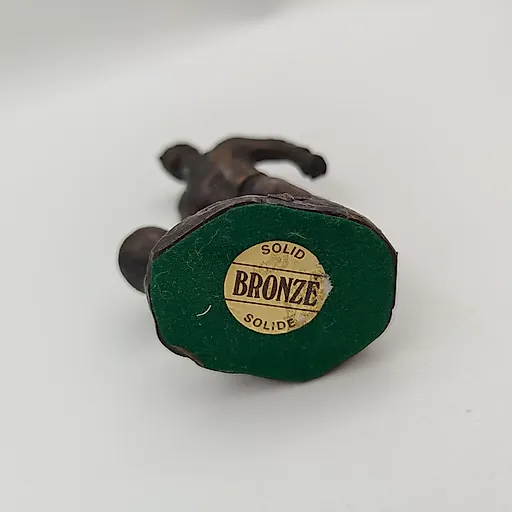 Бронзовая статуэтка "Игра в мяч" (Боулинг), литьё, Европа, 2010-е - View 5