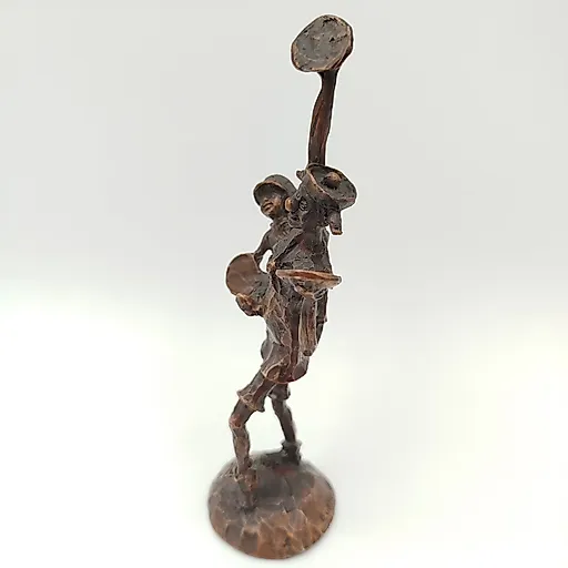 Бронзовая статуэтка "Артисты цирка" от мастерской Da Vinci, Нидерланды, 2010-е - View 3