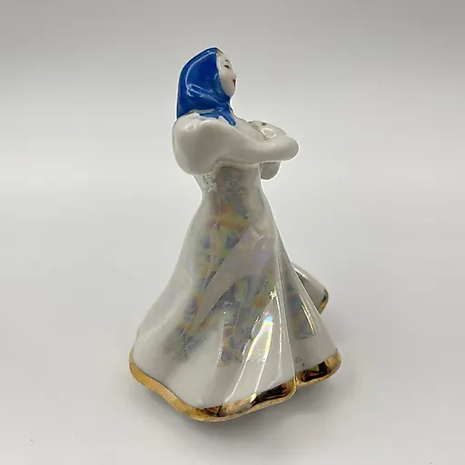 Фарфоровая статуэтка «Русский перепляс» авторства А.Д. Бржезицкой, Дулевский завод, СССР, 1962 год - View 4