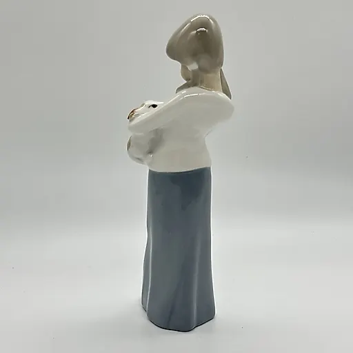 Фарфоровая статуэтка Casades "Девочка со щенком", Испания, 1970-1990 гг. - View 2