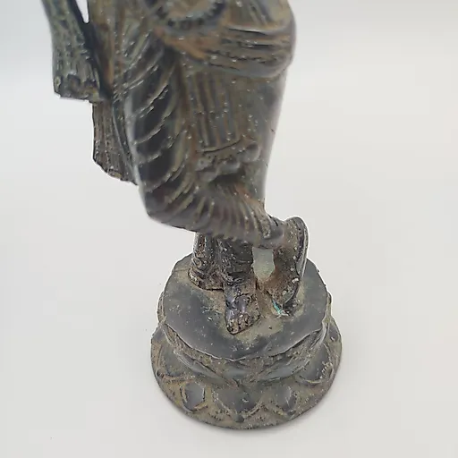 Статуэтка Кришна из металла, литье, Индия 1980-1990 гг. - View 6