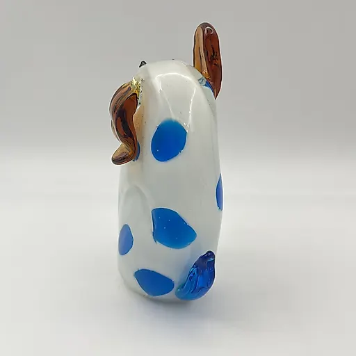 Стеклянная статуэтка собаки, гутная техника, Европа, конец XX века - View 4