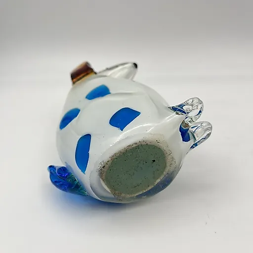 Стеклянная статуэтка собаки, гутная техника, Европа, конец XX века - View 5