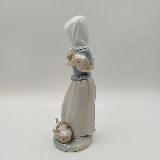 Фарфоровая статуэтка "Девочка с щенком" от NAO Porcelain, Испания, 1970-1990-е - View 2