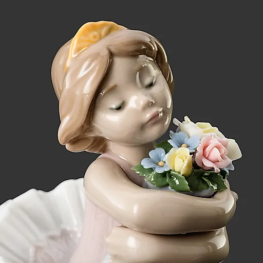 Фарфоровая статуэтка балерины «Мой дебют» Lladro, Испания - View 2