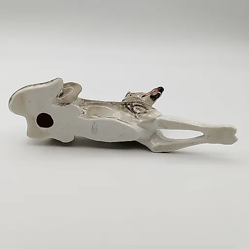 Фарфоровая статуэтка «Немецкая овчарка» ЛФЗ, СССР, 1960-1970 гг. - View 5