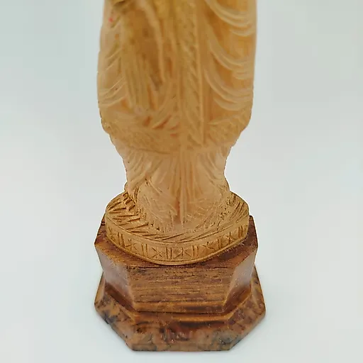 Статуэтка Индианка из дерева, резьба, Индия, 1970-1990 гг. - View 3