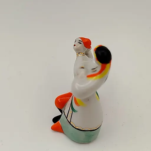 Фарфоровая статуэтка 'Гопак' (Гопачок), Полонский ЗХК, СССР - View 2