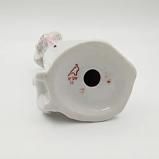 Фарфоровая статуэтка «Дама с собачкой» Бржезицкая, Дулёво, 1991 - View 5