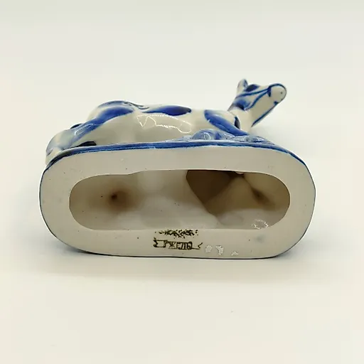 Фарфоровая статуэтка «Жеребенок» Гжель, роспись, Россия - View 5