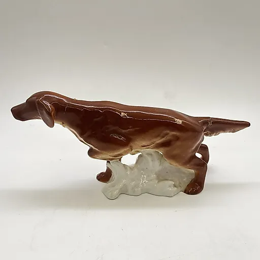 Фарфоровая статуэтка Ирландский сеттер, ЛФЗ, СССР, 1970-1991 - View 3