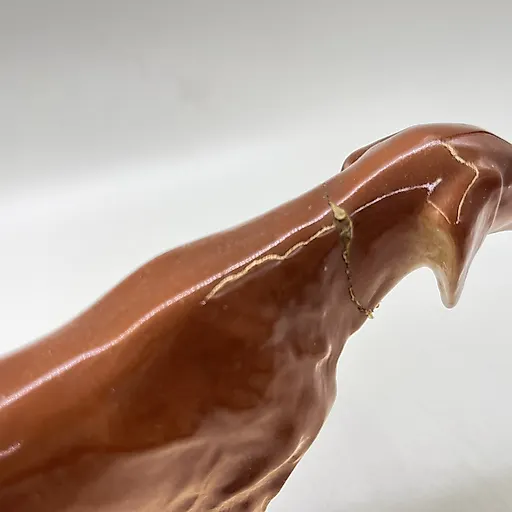 Фарфоровая статуэтка Ирландский сеттер, ЛФЗ, СССР, 1970-1991 - View 7