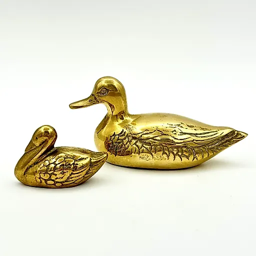 Металлические статуэтки уток, Европа, 1980-1990 - View 2